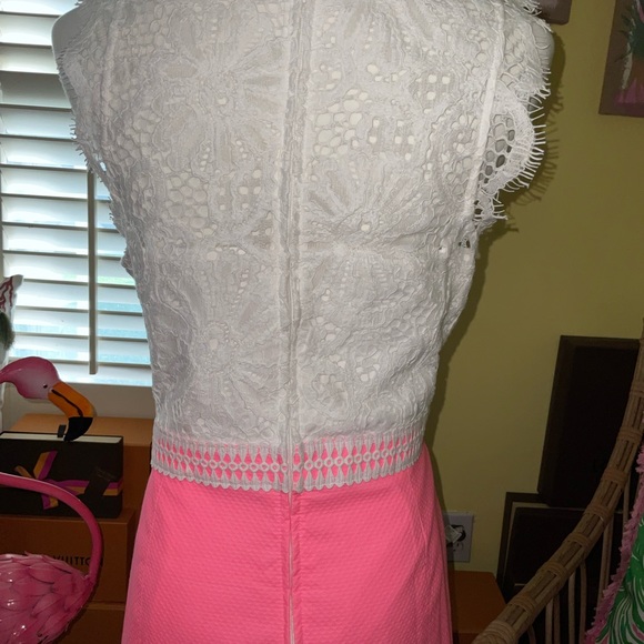 Lilly Pulitzer NWT Sharice Stretch Shift Dress Lillys Coral Size 10 - Picture 10 of 15
